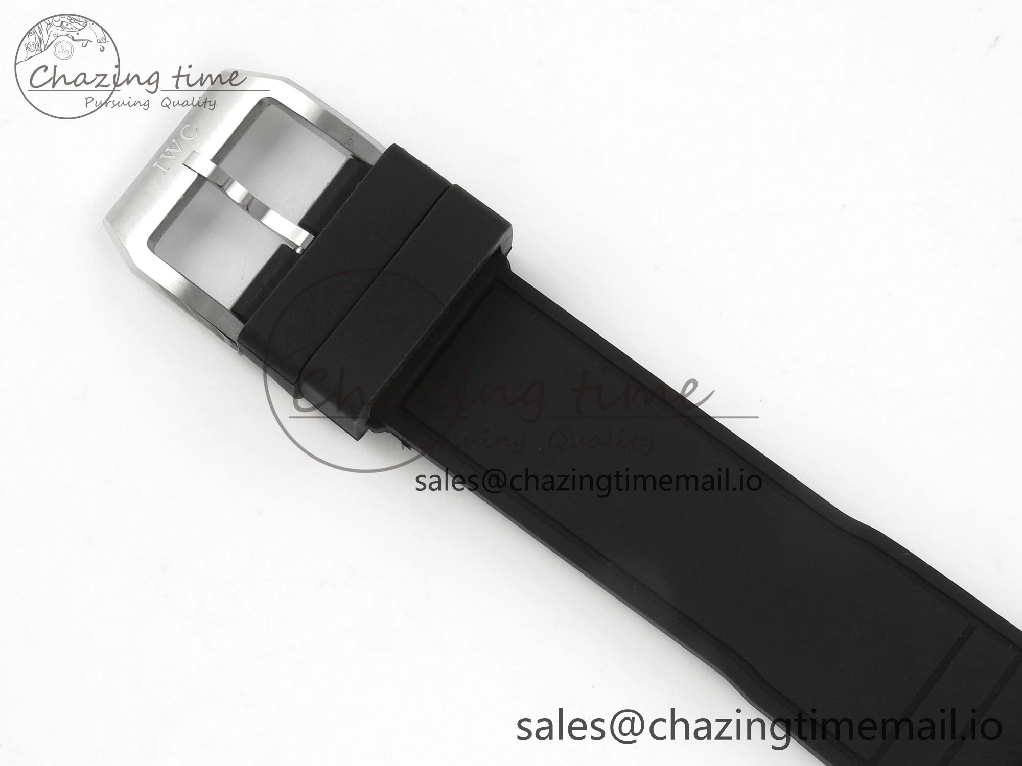 Pilot Mark XX BLSF SS 1:1 Best Edition White Dial on Black Rubber Strap MIYOTA 9015