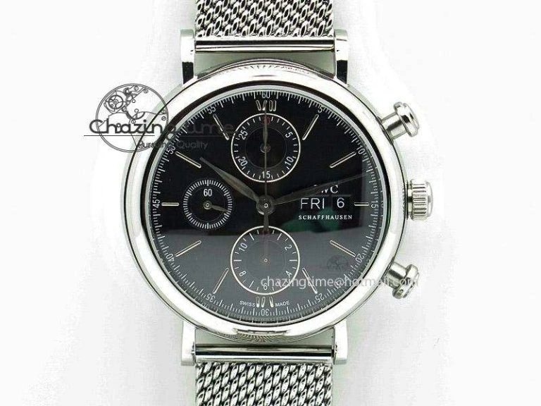 Pilot Mark XX IW328203 ZF 1:1 Best Edition Blue Dial on Dark Blue Leather Strap A32111
