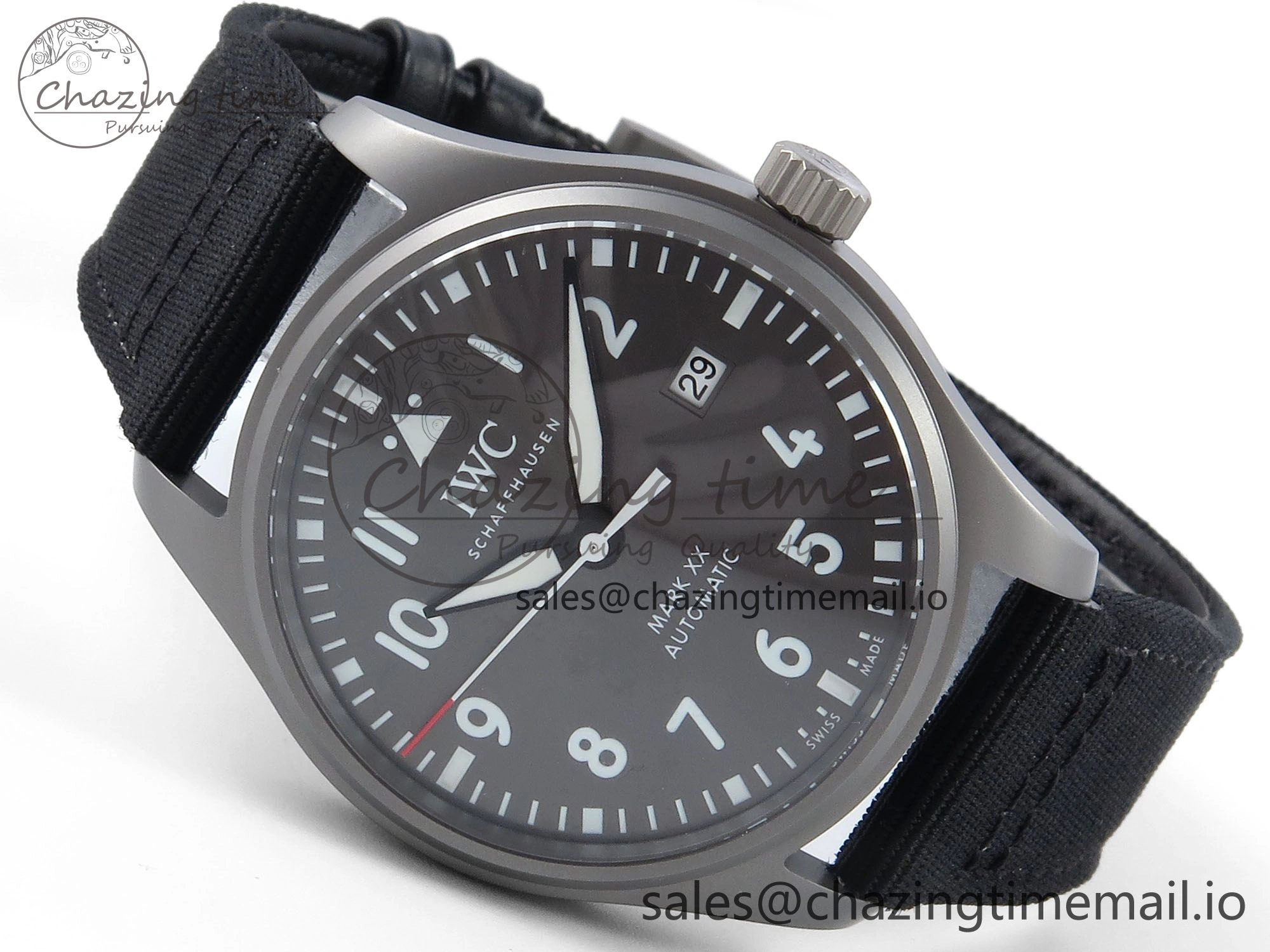 Pilot Mark XX M+F 1:1 Best Edition Gray Dial on Black Nylon Strap MY9015