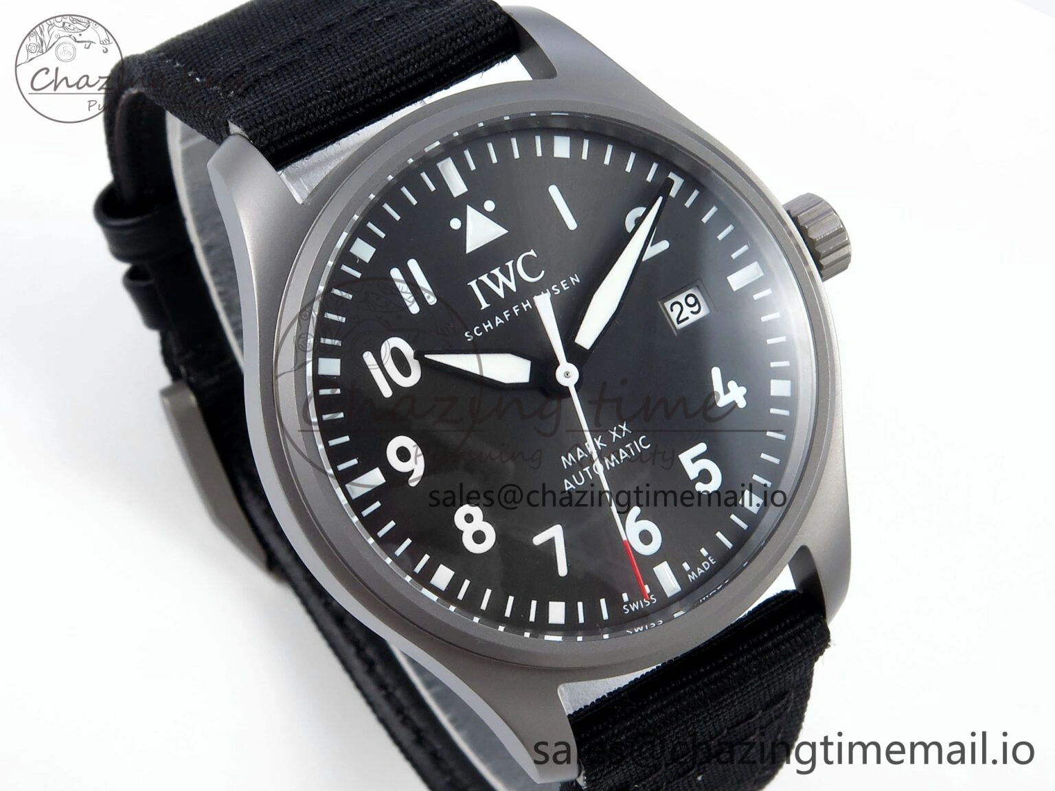 Pilot Mark XX M+F 1:1 Best Edition Gray Dial on Black Nylon Strap MY9015