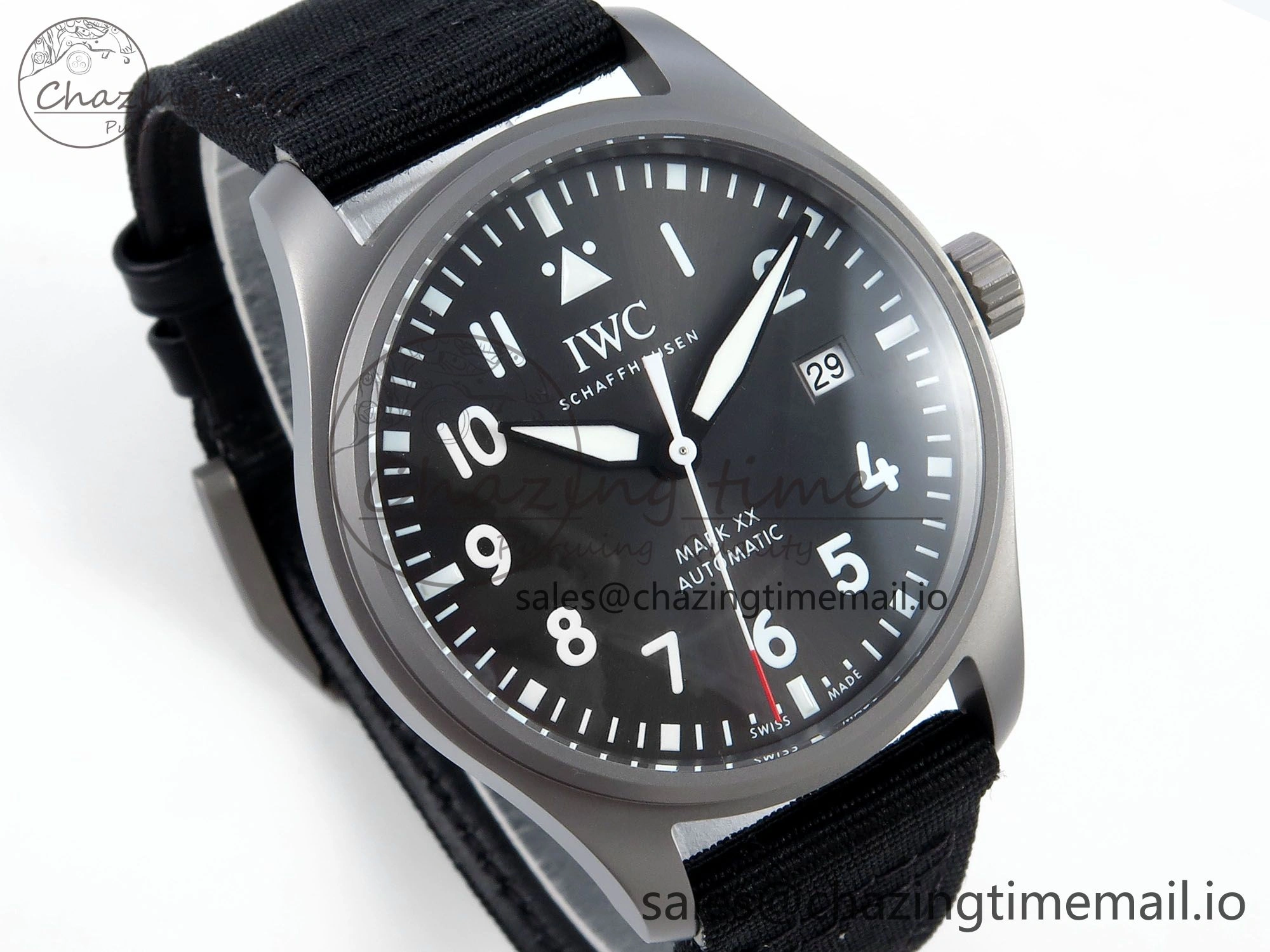 Pilot Mark XX M+F 1:1 Best Edition Gray Dial on Black Nylon Strap MY9015