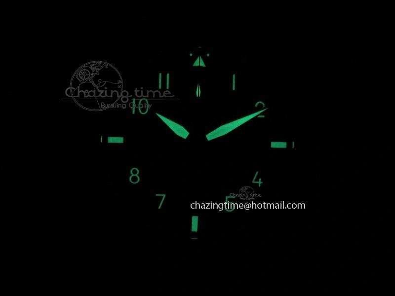 Pilot Spitfire 3878 Chrono BP Gray Dial SS On Black Leather Strap A7750