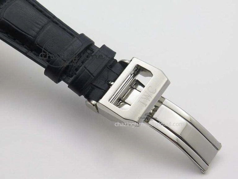 Pilot Spitfire 3878 Chrono BP Gray Dial SS On Black Leather Strap A7750