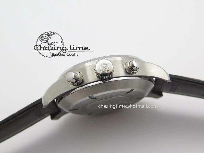 Pilot Spitfire Chrono ZF Best Edition Gray Dial On Brown Leather Strap A7750
