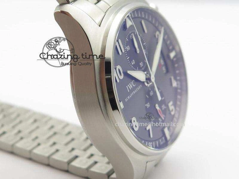 Pilot Spitfire Chrono ZF Best Edition Gray Dial On SS Bracelet A7750
