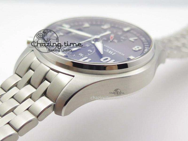 Pilot Spitfire Chrono ZF Best Edition Gray Dial On SS Bracelet A7750