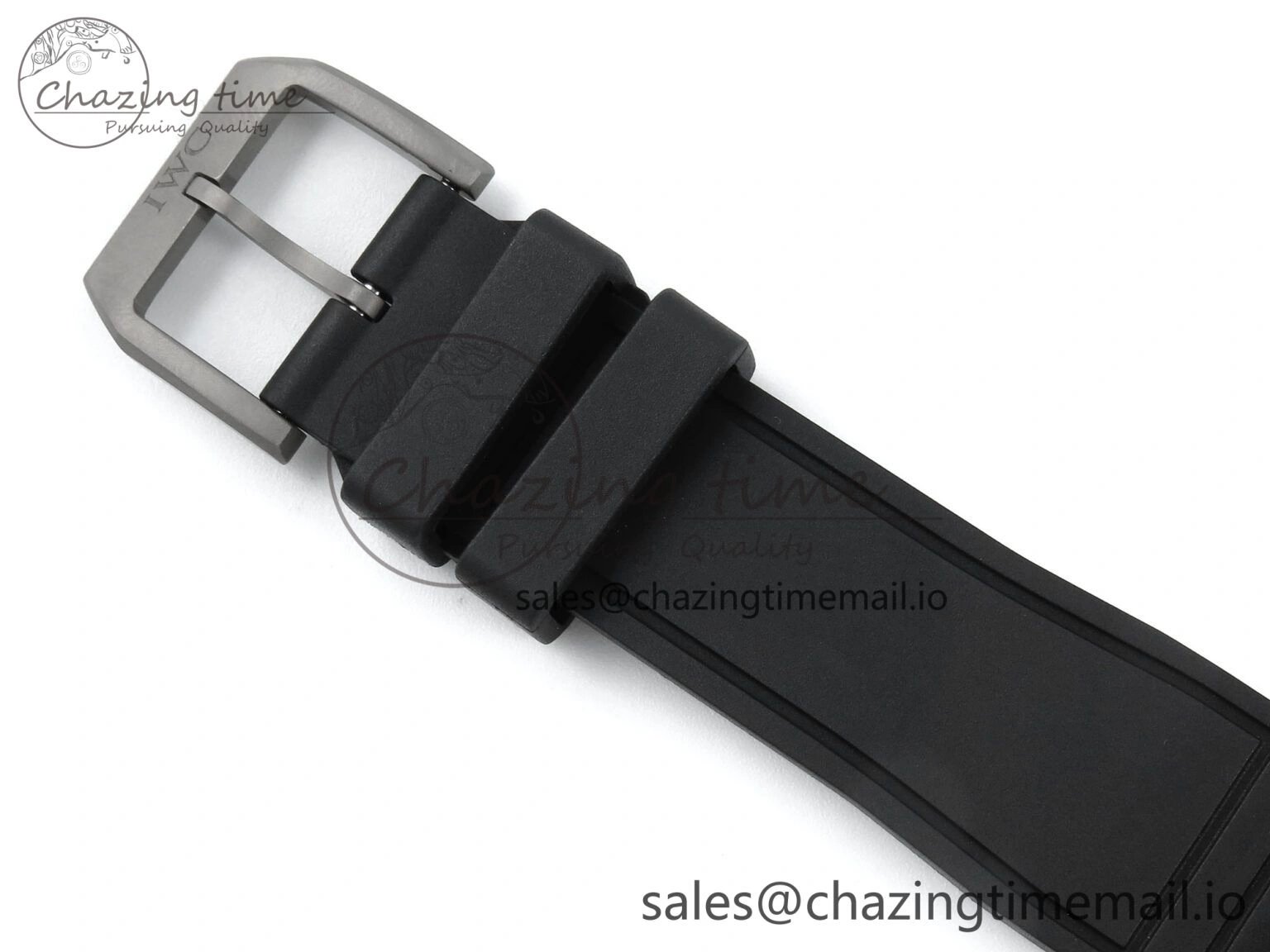 Pilot Top Gun IW326901 M+F 1:1 Best Edition Black Dial on Black Rubber Strap A2892