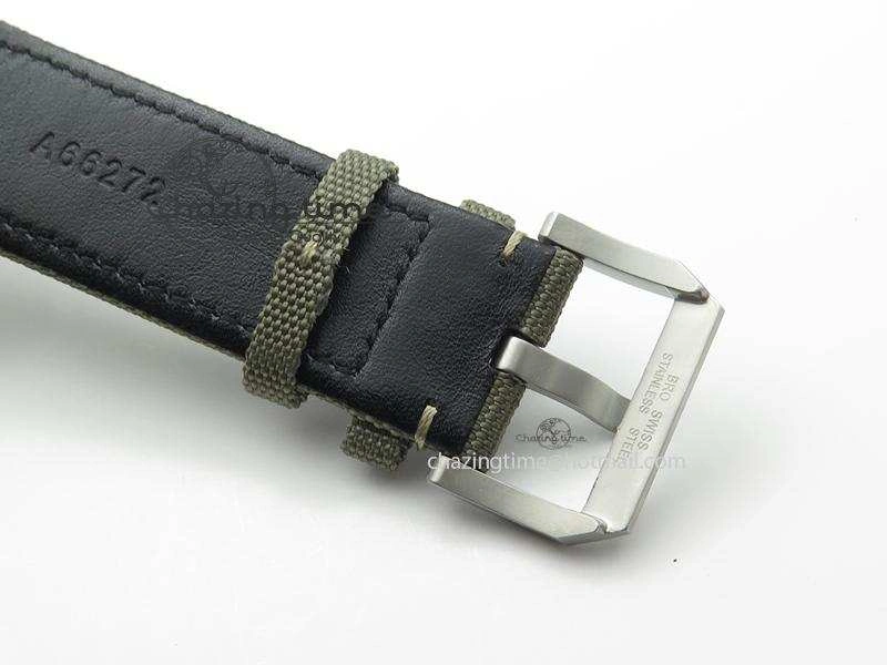 Pilot Top Gun Miramar IWC388002 V6 1:1 Best Edition Ceramic Case On Nylon Strap A7750