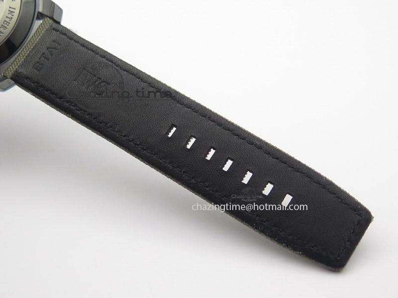 Pilot Top Gun Miramar IWC388002 ZF 1:1 Best Edition Ceramic Case On Nylon Strap A7750