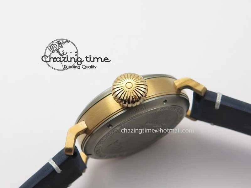 Pilot Type 20 Bronze XF 1:1 California Special Edition On Blue Leather Strap A2824