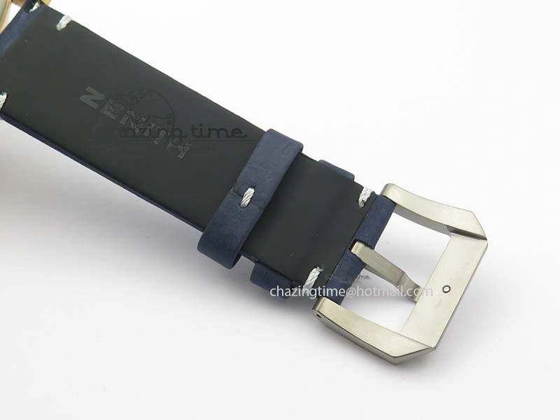 Pilot Type 20 Bronze XF 1:1 California Special Edition On Blue Leather Strap A2824