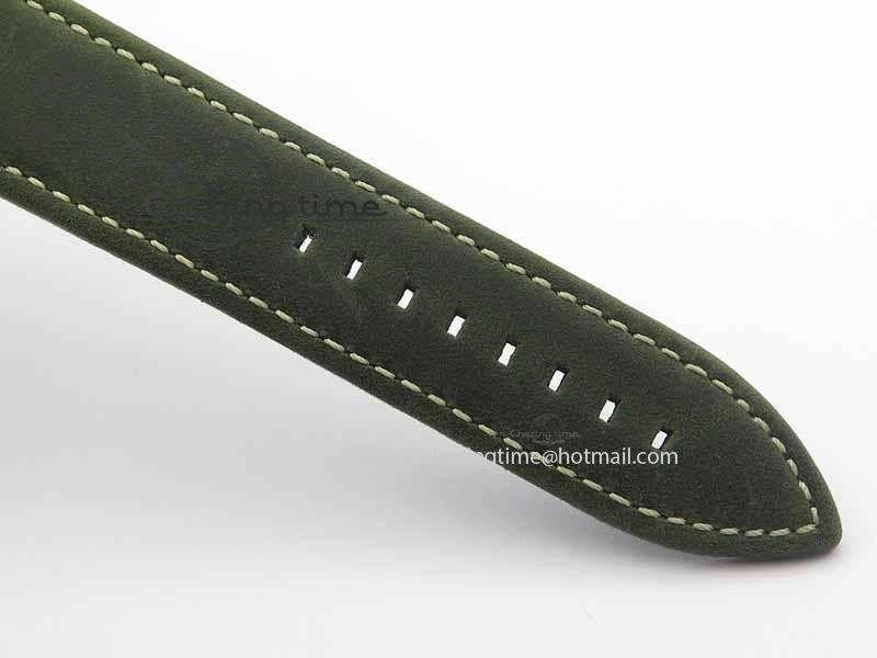 Pilot Type 20 Chrono Extra Special XF 1:1 Best Edition Real Bronze Case On Green Nubuck Strap A7750