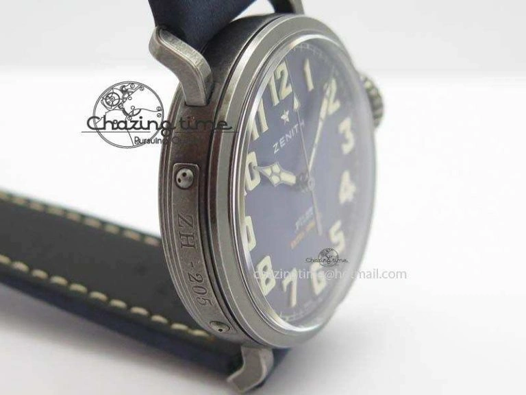 Pilot Type 20 Extra Special 40mm Aged SS V6F 1:1 Best Edition On Asso Strap MIYOTA9015 (Blue)
