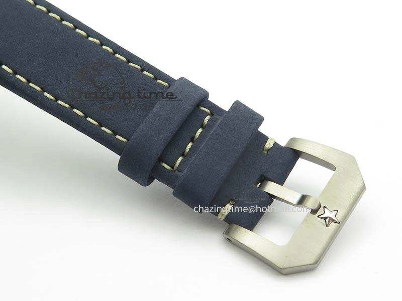 Pilot Type 20 Extra Special 40mm Aged SS V6F 1:1 Best Edition On Asso Strap MIYOTA9015 (Blue)