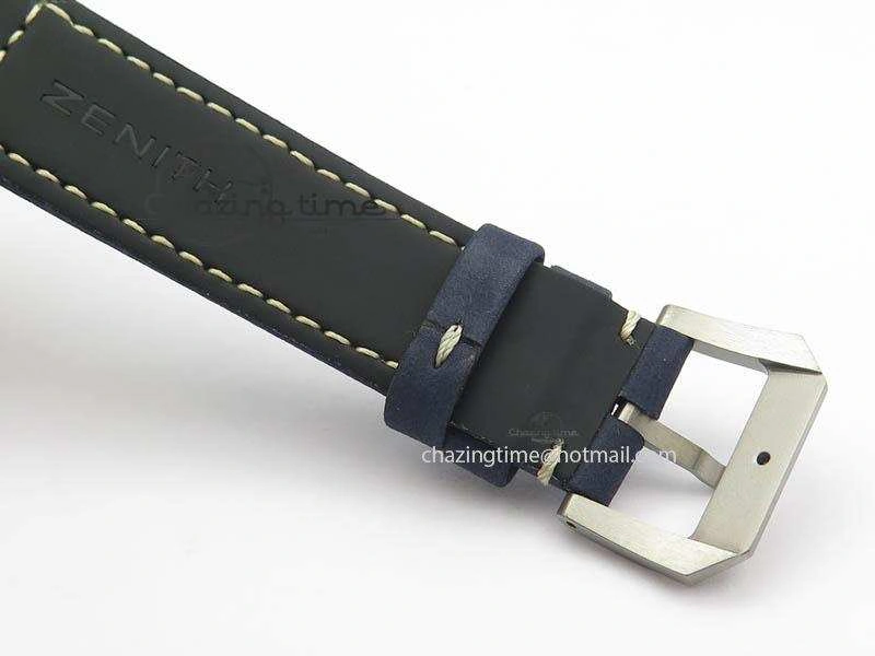 Pilot Type 20 Extra Special 40mm Aged SS V6F 1:1 Best Edition On Asso Strap MIYOTA9015 (Blue)