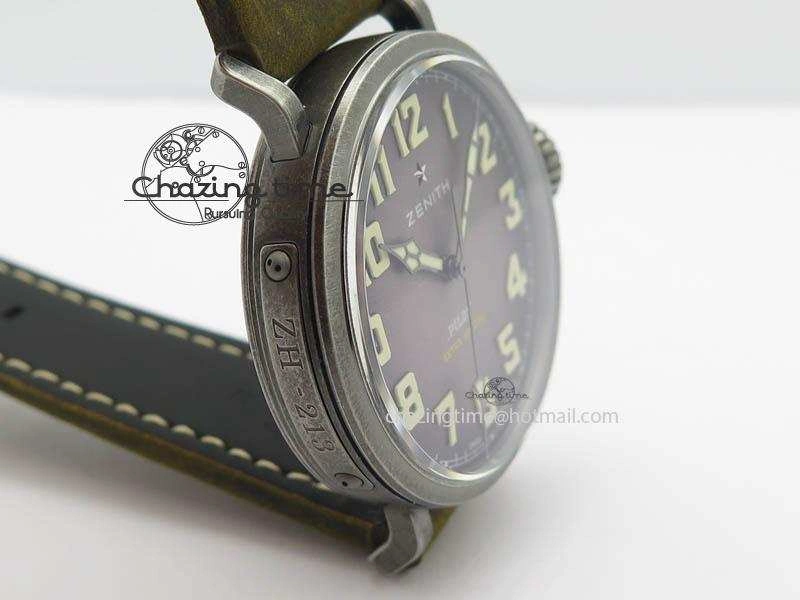 Pilot Type 20 Extra Special 40mm Aged SS V6F 1:1 Best Edition On Asso Strap MIYOTA9015 (Brown)