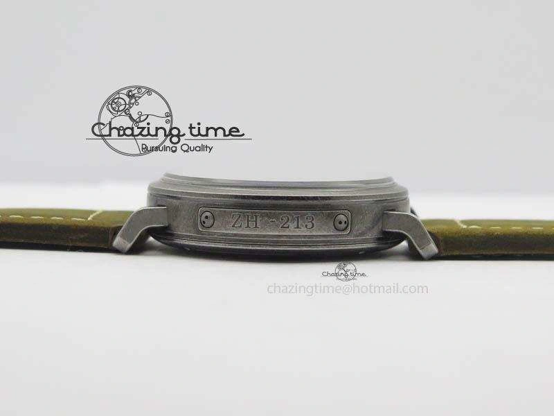 Pilot Type 20 Extra Special 40mm Aged SS V6F 1:1 Best Edition On Asso Strap MIYOTA9015 (Brown)
