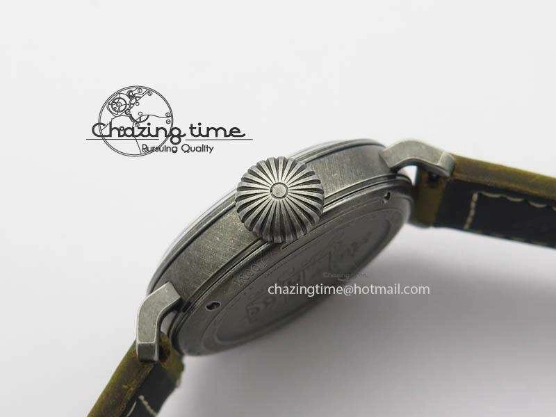 Pilot Type 20 Extra Special 40mm Aged SS V6F 1:1 Best Edition On Asso Strap MIYOTA9015 (Brown)