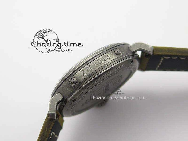 Pilot Type 20 Extra Special 40mm Aged SS V6F 1:1 Best Edition On Asso Strap MIYOTA9015 (Brown)