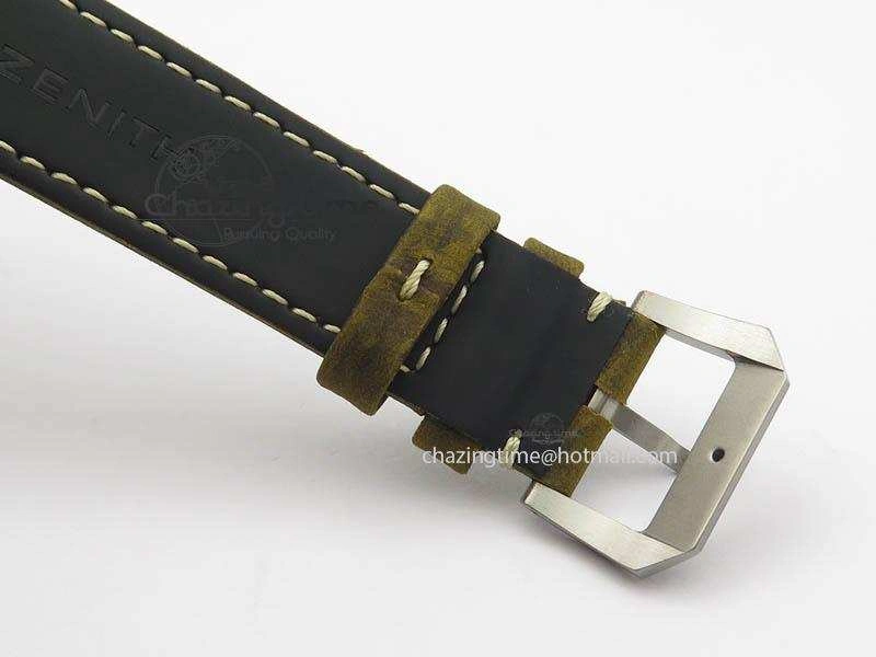 Pilot Type 20 Extra Special 40mm Aged SS V6F 1:1 Best Edition On Asso Strap MIYOTA9015 (Brown)