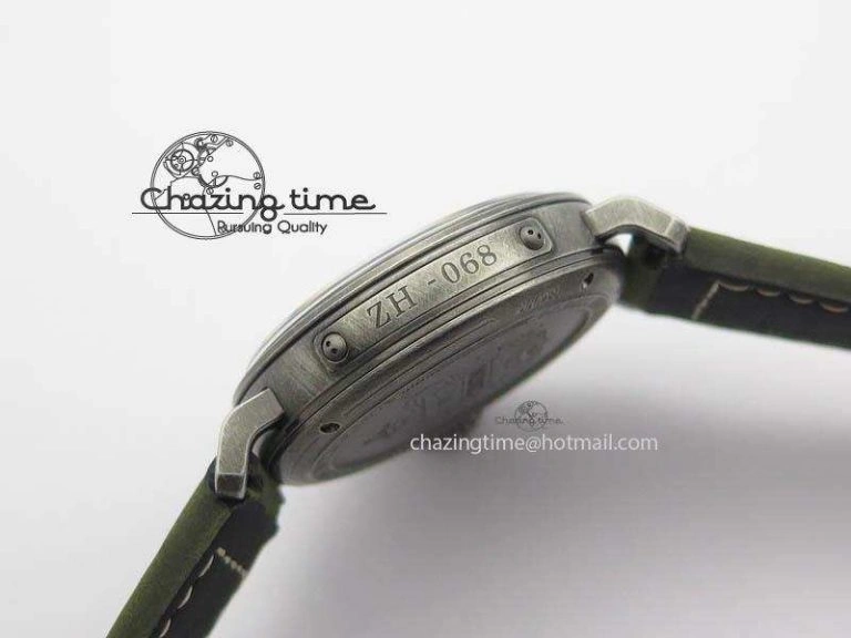 Pilot Type 20 Extra Special 40mm Aged SS V6F 1:1 Best Edition On Asso Strap MIYOTA9015 (Green)