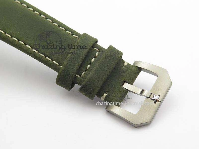 Pilot Type 20 Extra Special 40mm Aged SS V6F 1:1 Best Edition On Asso Strap MIYOTA9015 (Green)