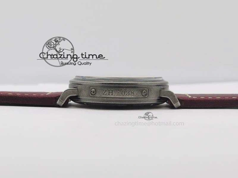 Pilot Type 20 Extra Special 40mm Aged SS V6F 1:1 Best Edition On Asso Strap MIYOTA9015 (Pink)