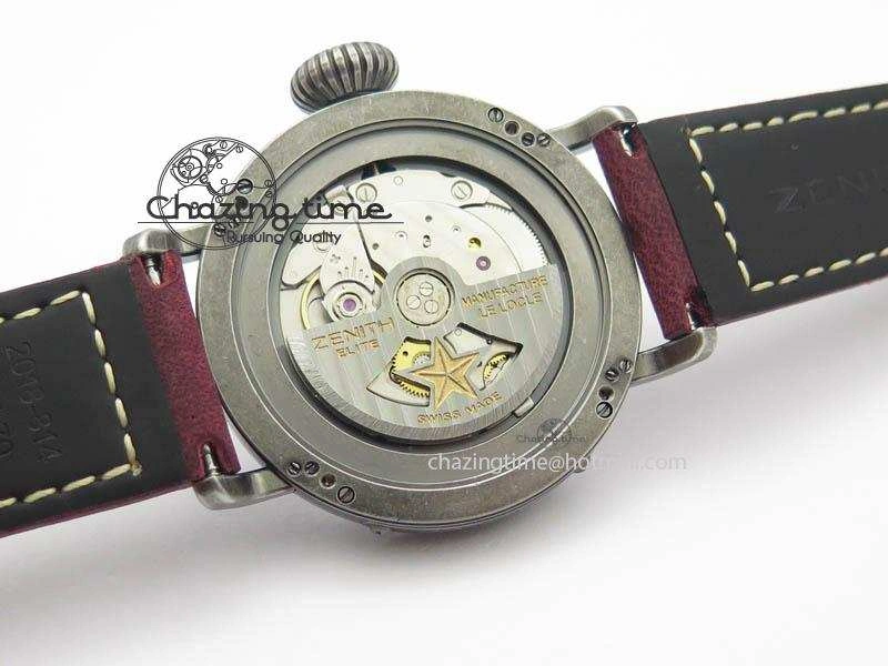 Pilot Type 20 Extra Special 40mm Aged SS V6F 1:1 Best Edition On Asso Strap MIYOTA9015 (Pink)
