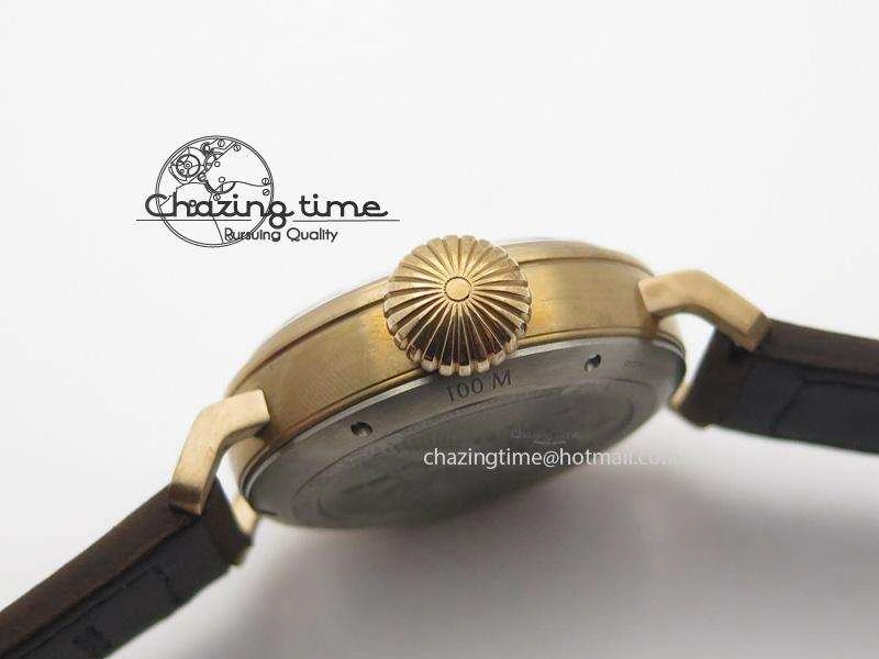 Pilot Type 20 Extra Special Bronze V6F 1:1 Best Edition On Brown Asso Strap A2824