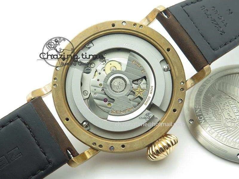 Pilot Type 20 Extra Special Bronze V6F 1:1 Best Edition On Brown Asso Strap A2824