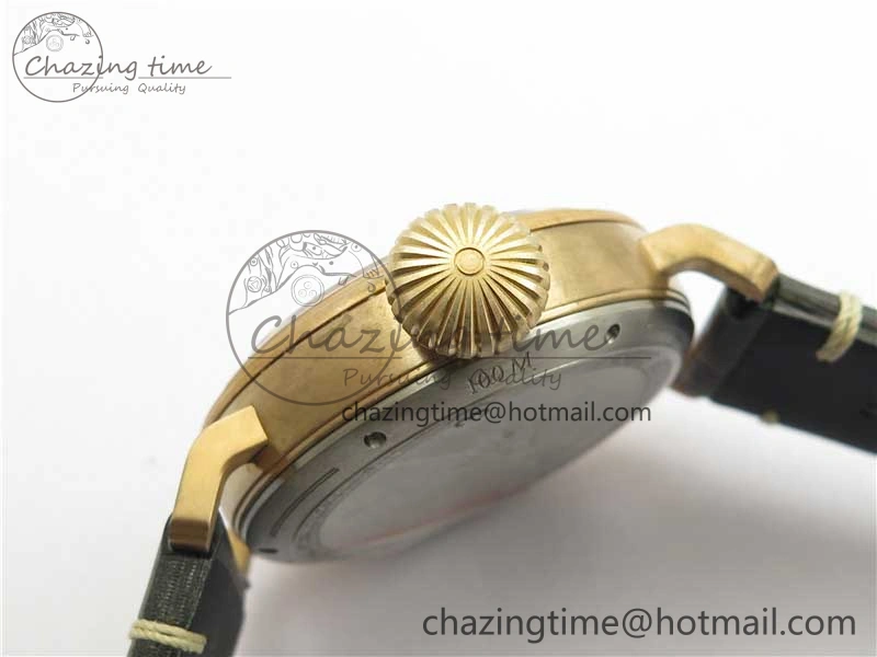 Pilot Type 20 Extra Special Bronze XF 1:1 Best Edition Green Dial on Green Leather Strap A2824