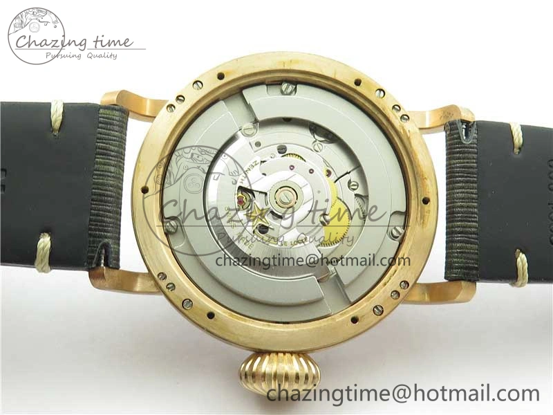 Pilot Type 20 Extra Special Bronze XF 1:1 Best Edition Green Dial on Green Leather Strap A2824