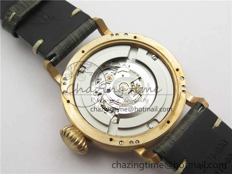 Pilot Type 20 Extra Special Bronze XF 1:1 Best Edition Green Dial on Green Leather Strap A2824
