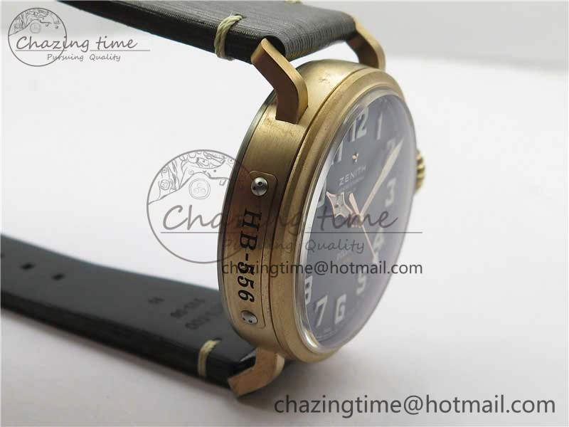 Pilot Type 20 Extra Special Bronze XF 1:1 Best Edition Green Dial on Green Leather Strap A2824