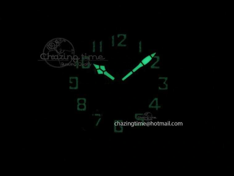 Pilot Type 20 Extra Special PVD 47mm Black Dial On Brown Asso Strap A23J