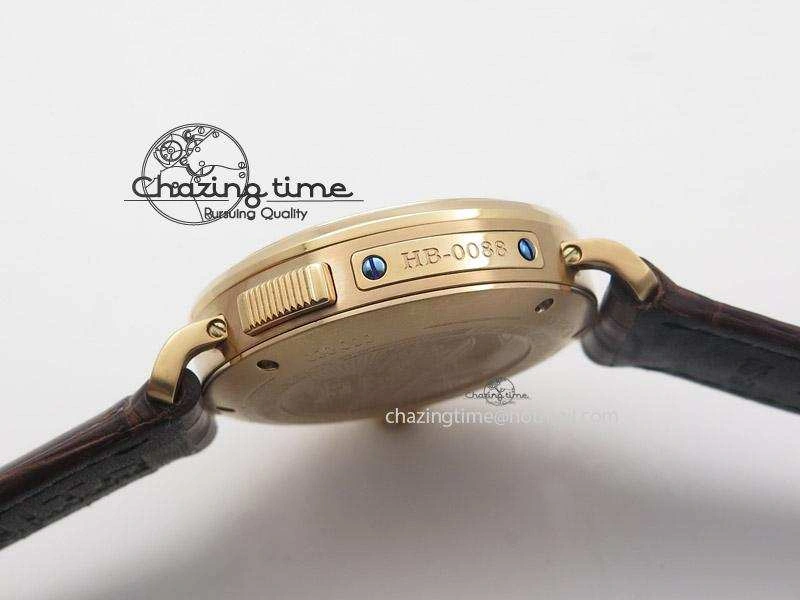Pilot Type 20 Extra Special RG 47mm Black Dial Camouflage Markers On Brown Asso Strap A23J