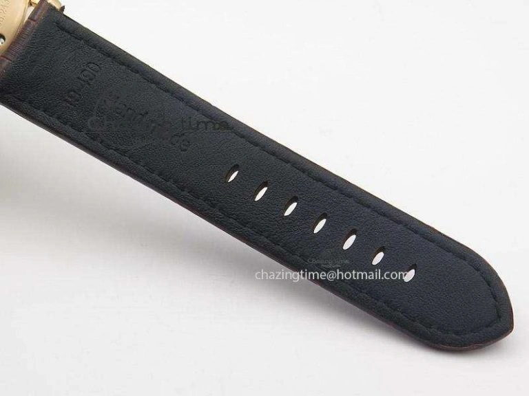 Pilot Type 20 Extra Special RG 47mm Black Dial Camouflage Markers On Brown Asso Strap A23J