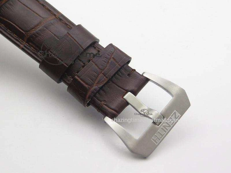 Pilot Type 20 Extra Special RG 47mm Black Dial Camouflage Markers On Brown Asso Strap A23J