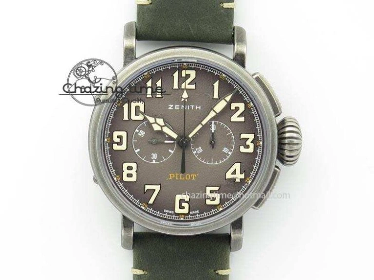 Pilot Type 20 Extra Special SS 45mm ZF 1:1 Best Edition On Asso Strap A2892 V2