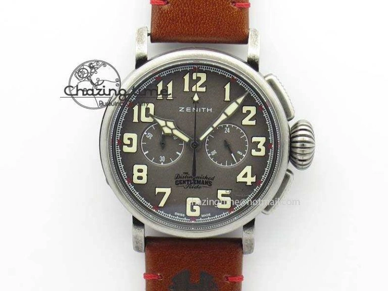 Pilot Type 20 Extra Special SS 45mm ZF 1:1 Best Edition On Asso Strap A2892 V2