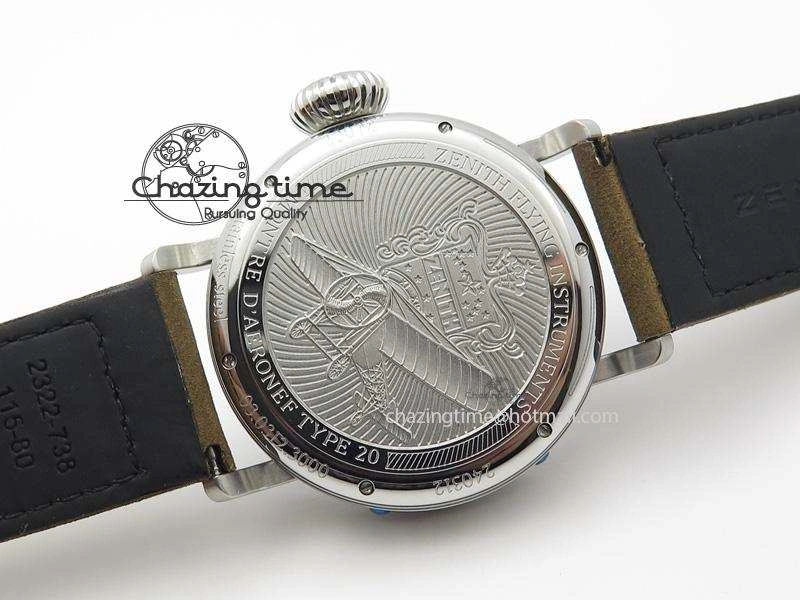 Pilot Type 20 Extra Special SS 45mm ZF 1:1 Best Edition On Asso Strap A2892 V2