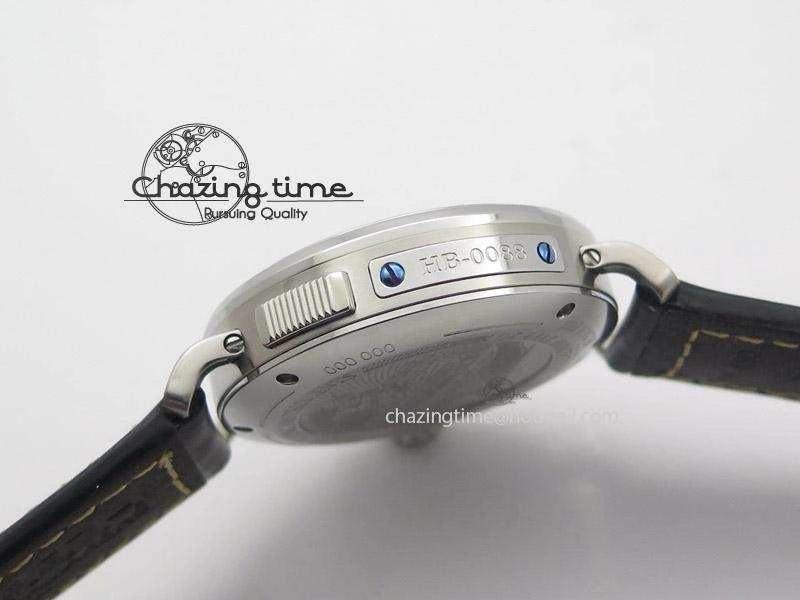 Pilot Type 20 Extra Special SS 47mm Black Dial on black Asso Strap A23J