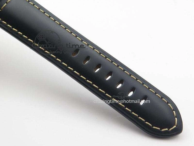 Pilot Type 20 Extra Special SS 47mm Black Dial on black Asso Strap A23J