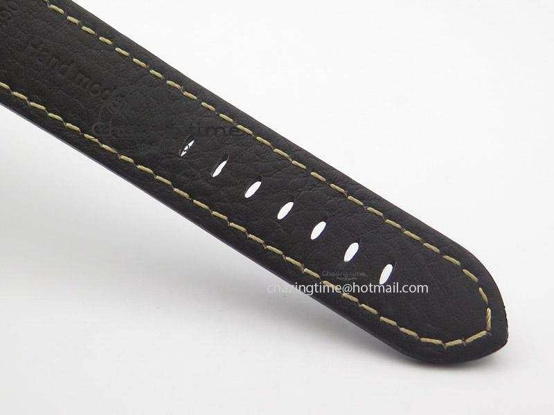 Pilot Type 20 Extra Special SS 47mm Black Dial on black Asso Strap A23J