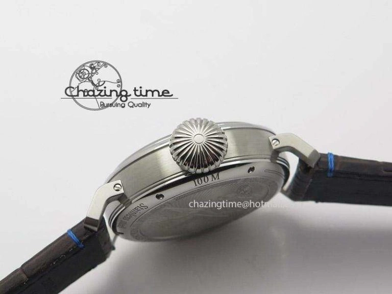 Pilot Type 20 Extra Special V6F 1:1 Best Edition SS 45mm Blue Dial On Brown Leather Strap A2824