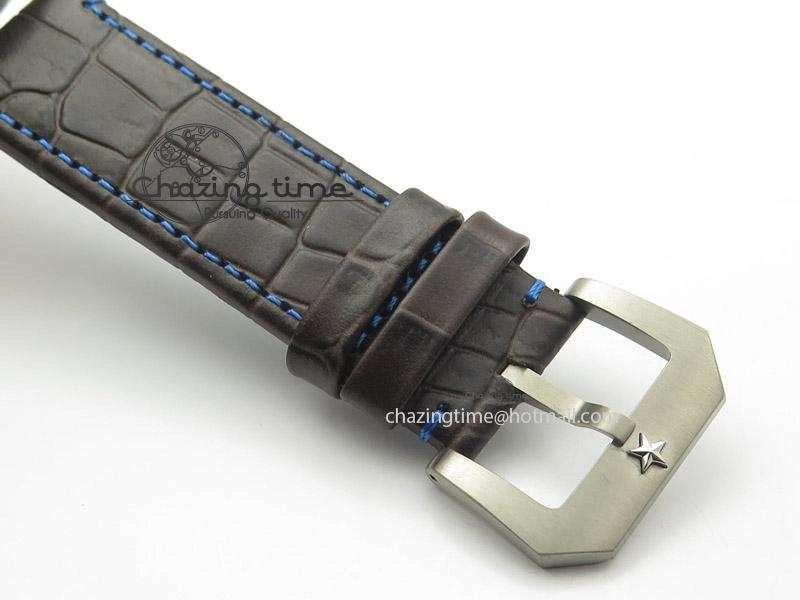 Pilot Type 20 Extra Special V6F 1:1 Best Edition SS 45mm Blue Dial On Brown Leather Strap A2824