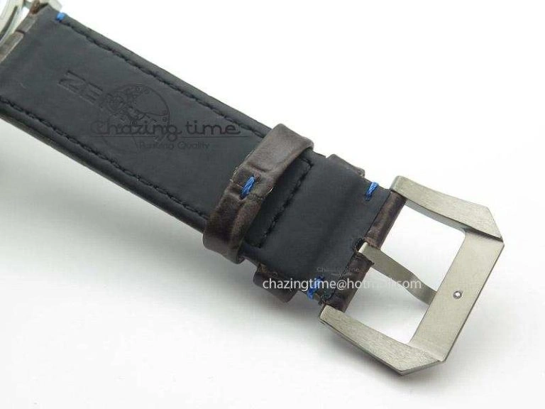 Pilot Type 20 Extra Special V6F 1:1 Best Edition SS 45mm Blue Dial On Brown Leather Strap A2824