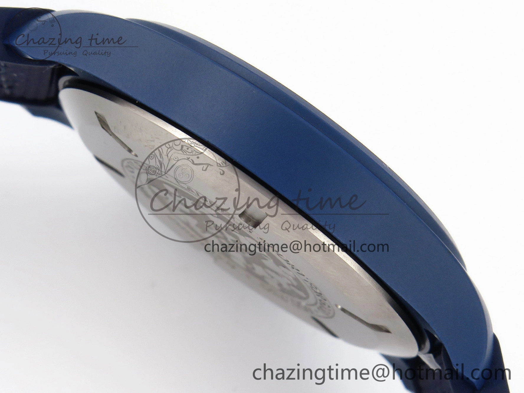 Pilot’s Watch Laureus Blue Ceramic IW328101 ZF 1:1 Best Edition on Blue Nylon Strap A32111