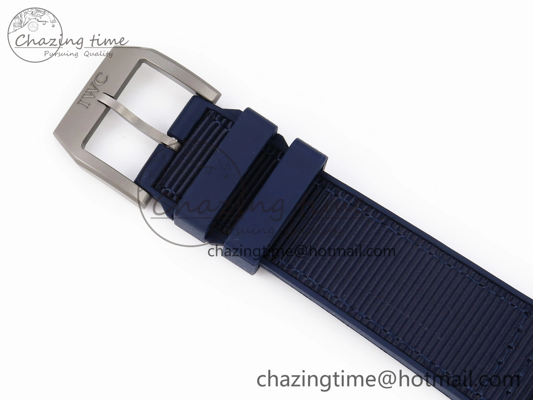 Pilot’s Watch Laureus Blue Ceramic IW328101 ZF 1:1 Best Edition on Blue Nylon Strap A32111