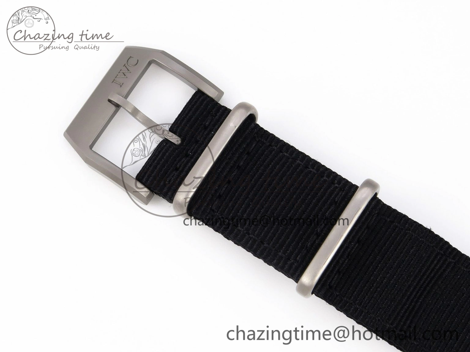 Pilot’s Watch Top Gun Black Ceramic IW326901 ZF 1:1 Best Edition on Black Nylon Strap A32111